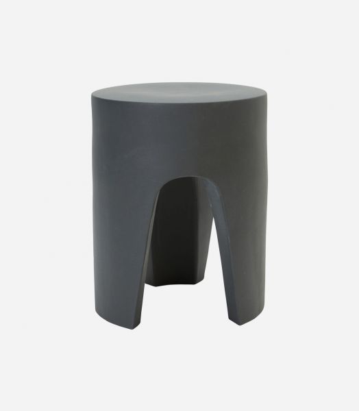 Table d'appoint Besshoie charbon