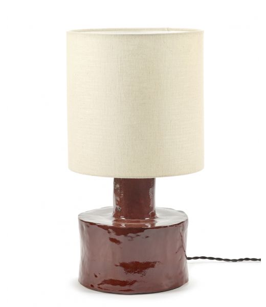 Lampe de table bordeaux "Catherine " by Serax