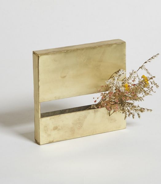 Vase Frame doré