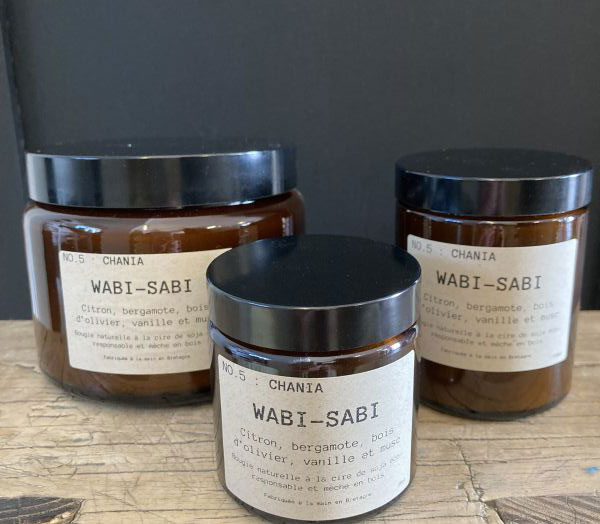 Bougie végétale WABI-SABI 150g