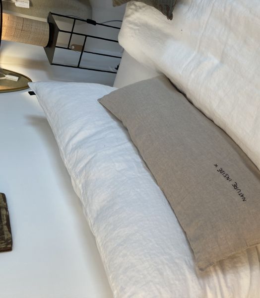 Coussin SMOOTHIE 30x70cm naturel Bed and Philosophy