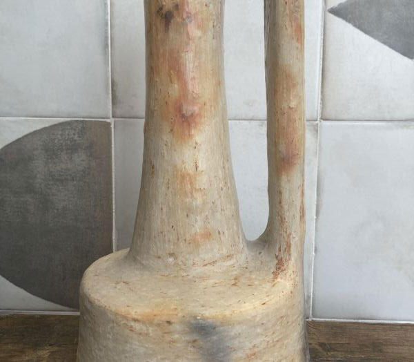 Poterie Sejnane à anse en terre cuite (argile)