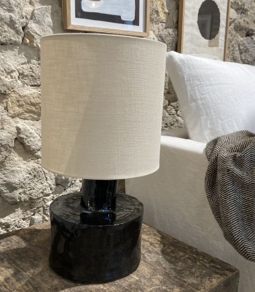 Lampe de table noire Catherine by Serax