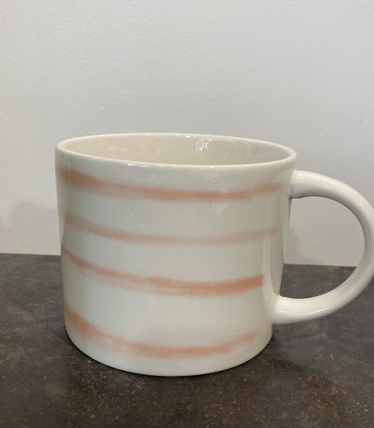 Tasse à rayures