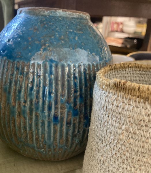 Vase bleu