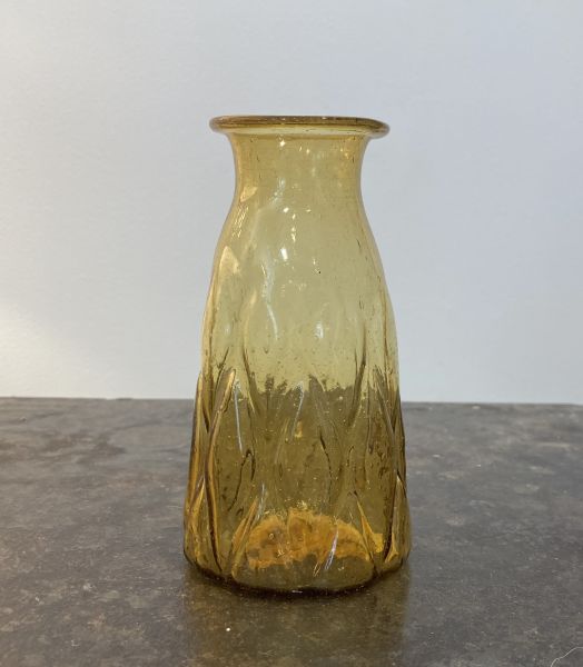 Mini Vase vintage ambre