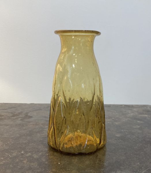 Mini Vase vintage ambre