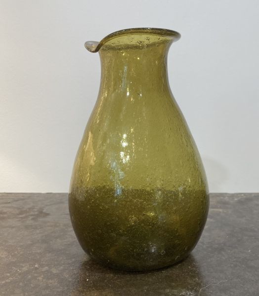 Vase en verre soufflé Olive