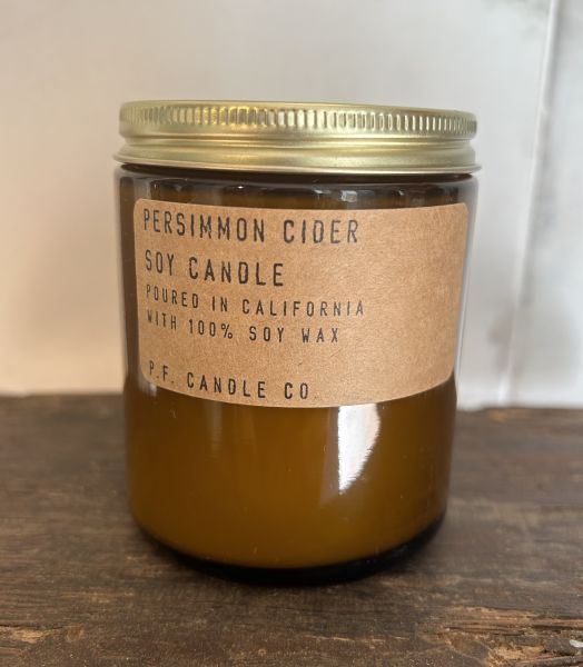 Bougie "Persimmon Cider", édition limitée PF CANDLE CO