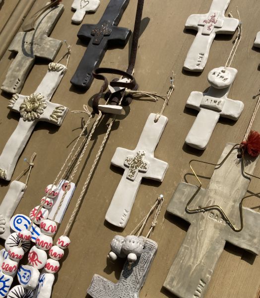 Croix Saint Barth pampille