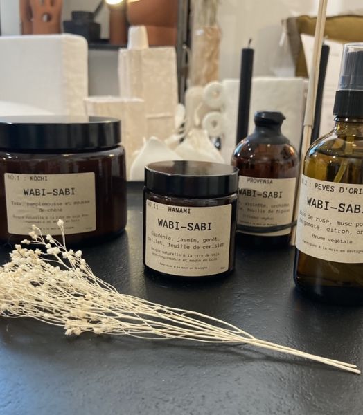 Bougie végétale WABI-SABI 150g