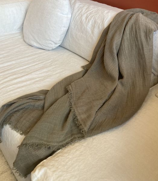 Plaid Warmy up en lin Bed and Philosophy