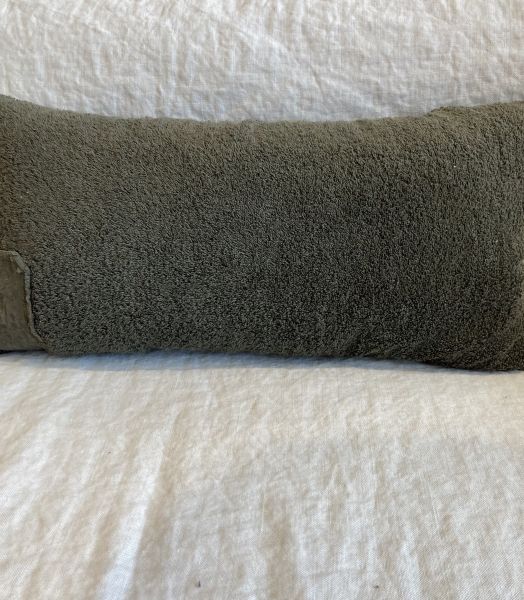 Coussin kaki éponge ENRICO Bed and Philosophy