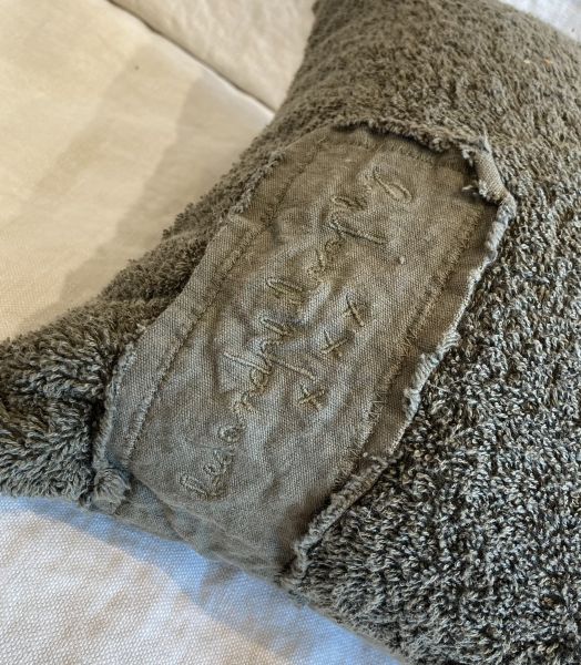 Coussin kaki éponge ENRICO Bed and Philosophy