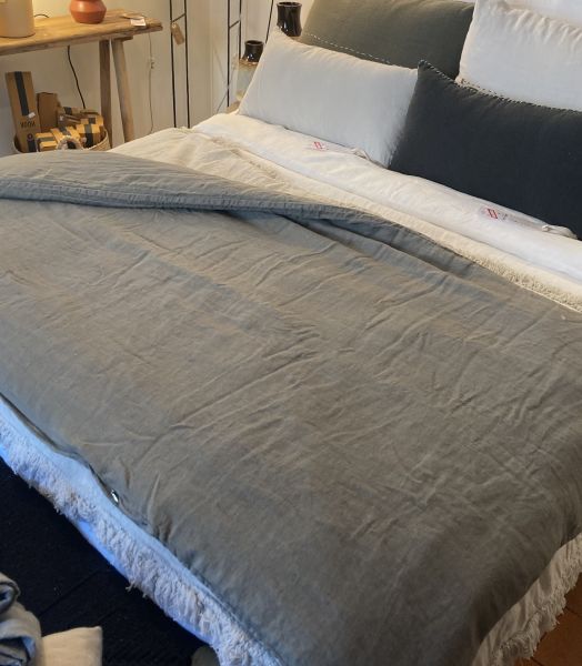 Edredon Full en lin Bed & Philosophy