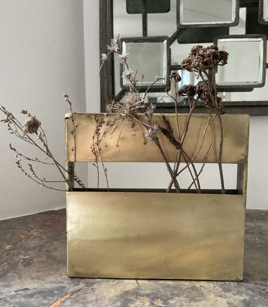 Vase Frame doré