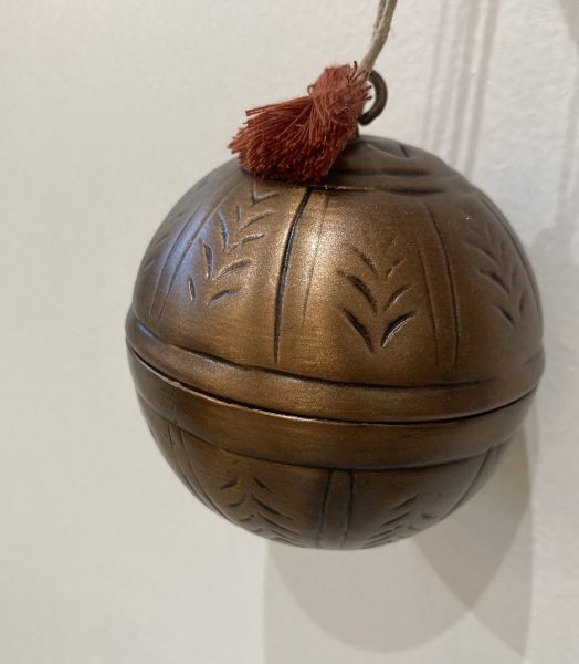 Boule indienne cuivre