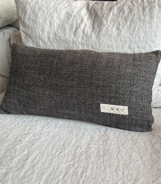 Coussin chevron Deen Bed and Philosophy