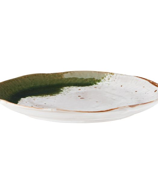 Assiette en grès